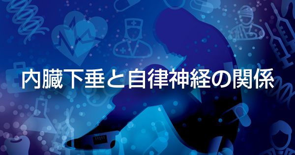 内臓下垂と自律神経の関係