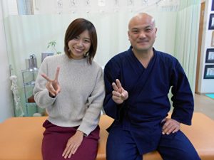 入江さん　肋骨矯正の声「1回目で肋骨がかなり締まりました！」